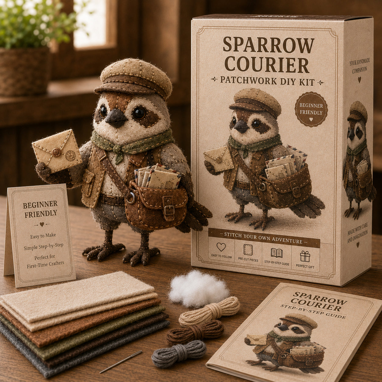 🧵Patchwork Adventure DIY Kit | DIY Character Set