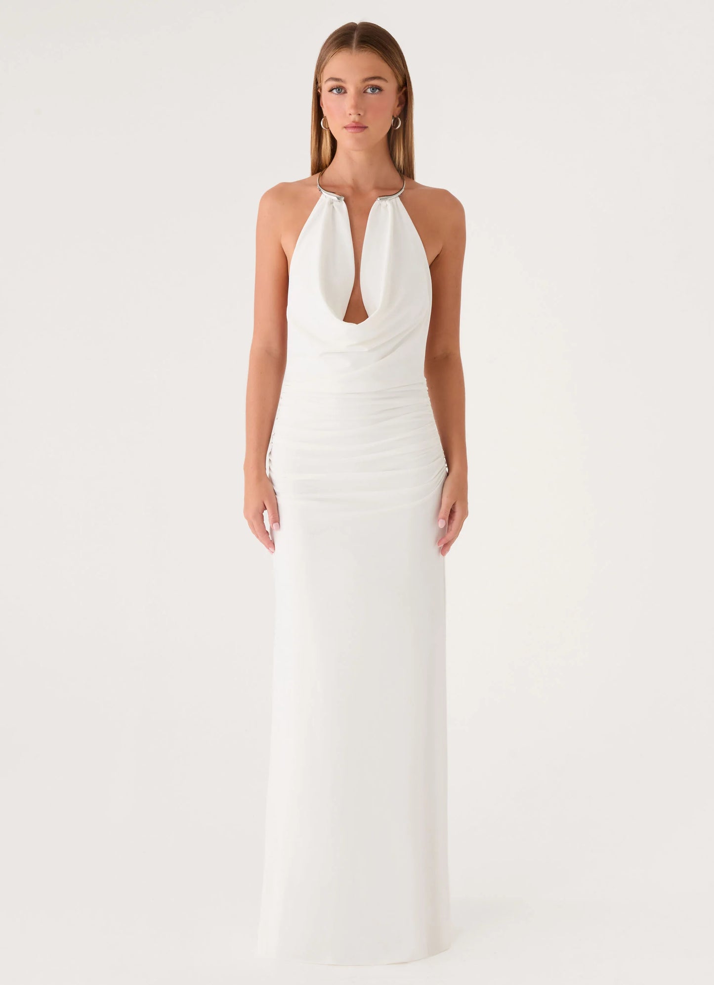 Hena Maxi Dress - White