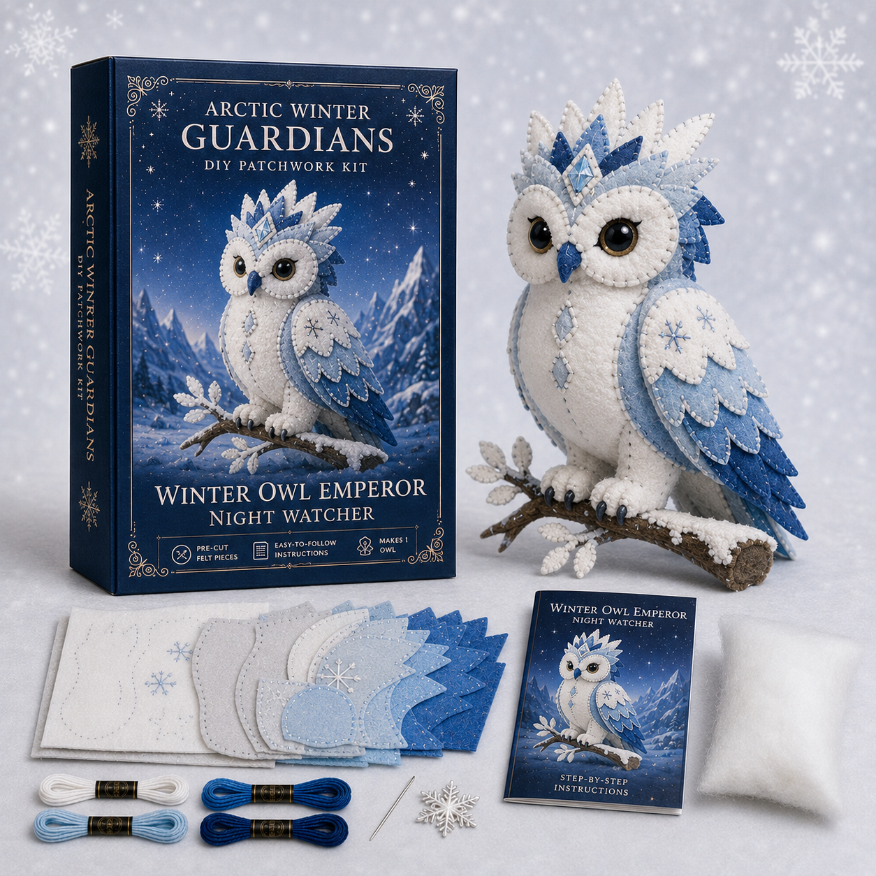 Arctic Winter Guardians DIY Patchwork Kit