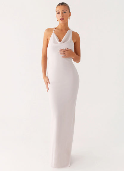 Opal Glow Maxi Dress - Off White