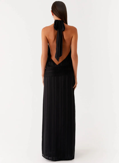 Willow Maxi Dress - Black