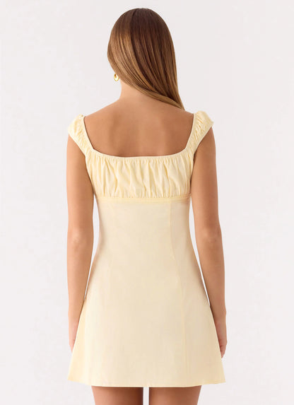 Fornarina Mini Dress - Lemon