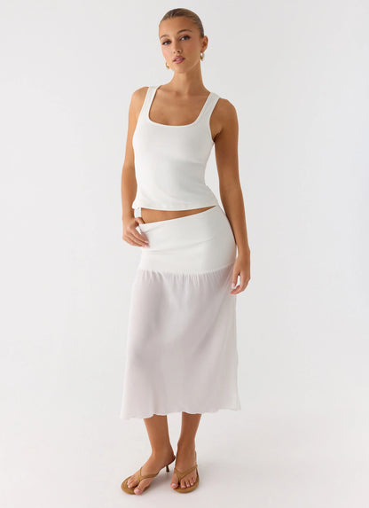 Connect My Heart Top - White