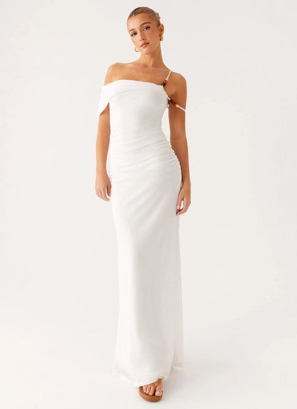 Conquer Maxi Dress - Off White