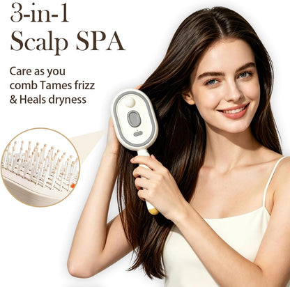 🔥LAST DAY 49% OFF - 2026 Electric Steaming Massage Hair Care Brush