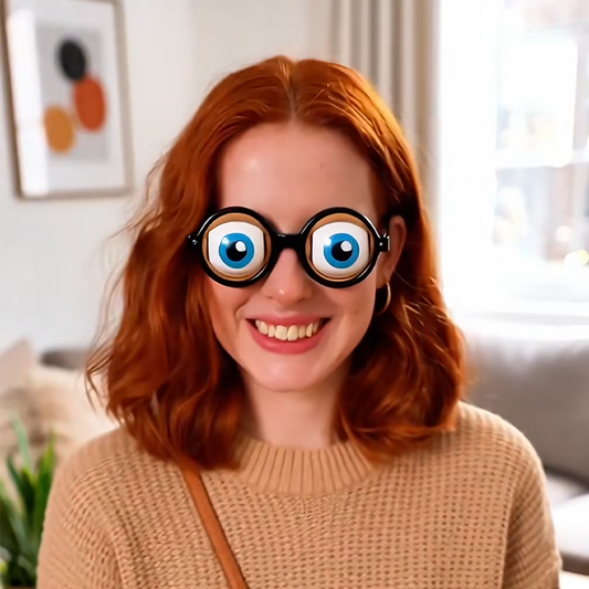 🏆Flash Sale💥Funny Glasses with Winking Eye Mechanism