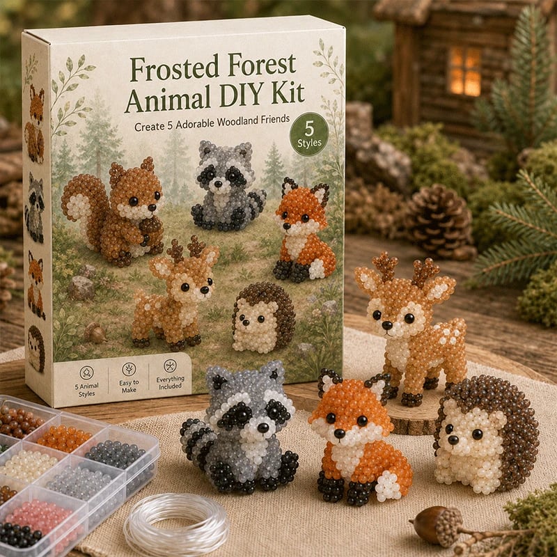 🔥LAST DAY 50% OFF -🐳 Frosted Sea Glass-Style Beading DIY Kit✨