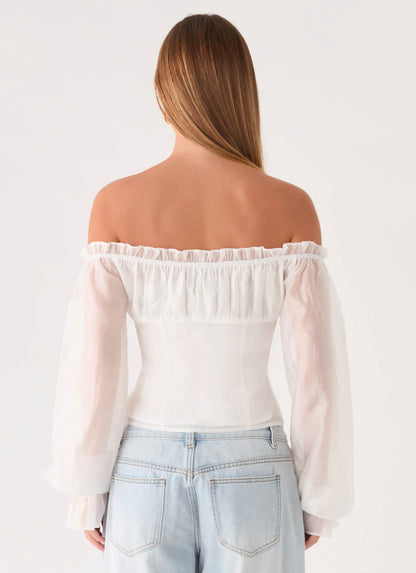 Serelith Top - White
