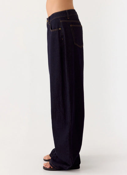 Ronan Denim Jeans - Raw Indigo