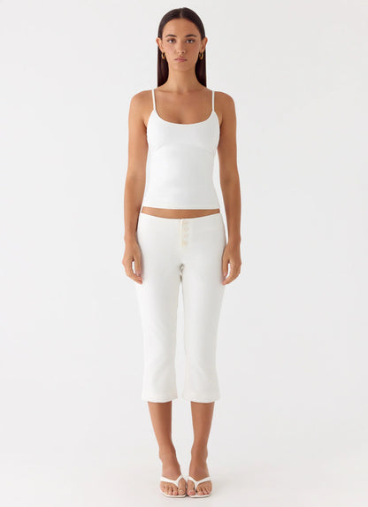 Andrea Pants - White