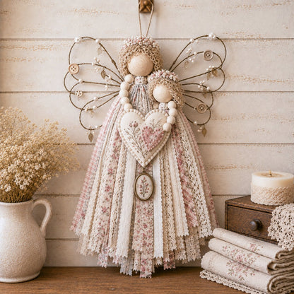 🌸Angel Fabric Hanging DIY Kit
