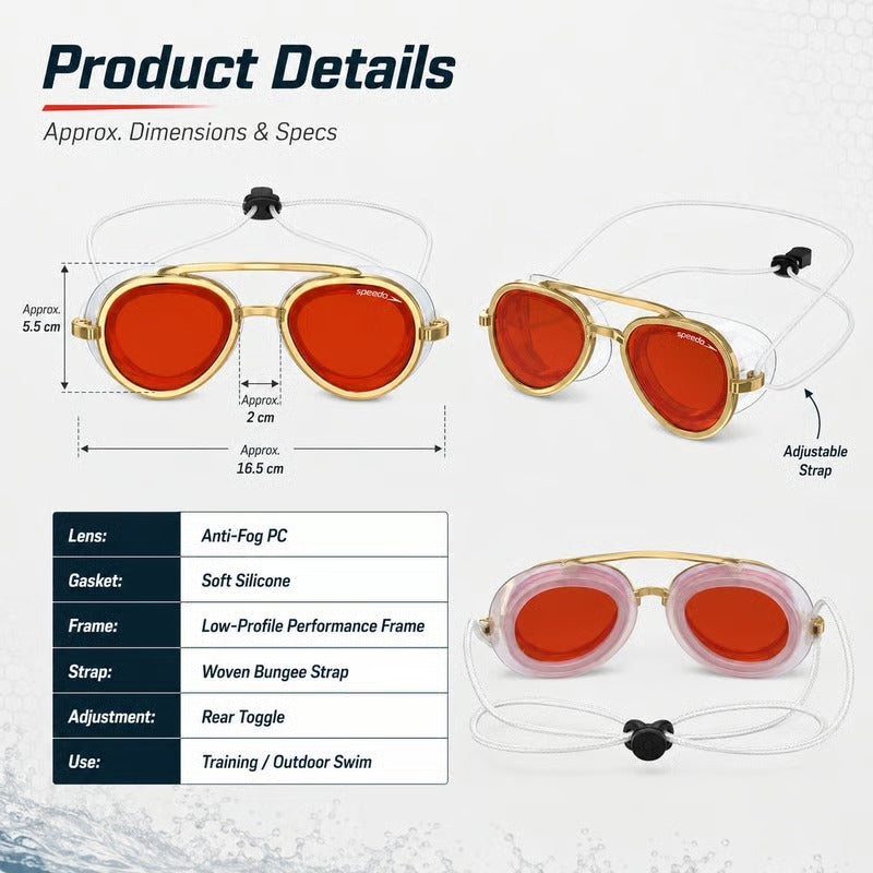 🏊‍♂️Adult Sunny G Mariner Mirror Goggles