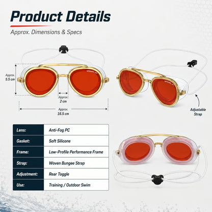 🏊‍♂️Adult Sunny G Mariner Mirror Goggles