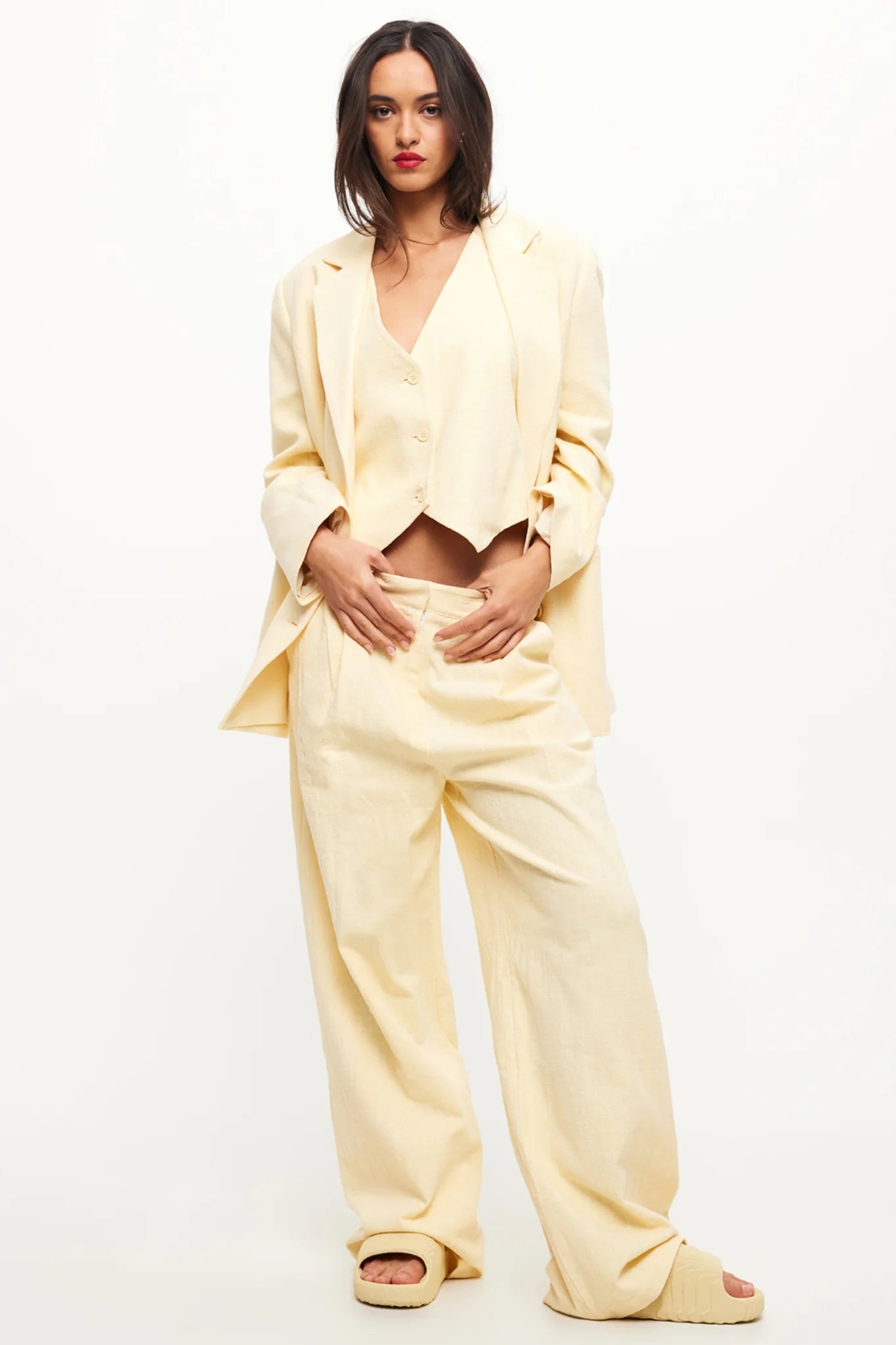 LIONESS Blazer Butter