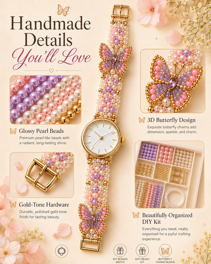🔥 49% OFF – ⌚️✨ DIY Beaded Charm Watch Kit Collection📦Limited Stock❗️