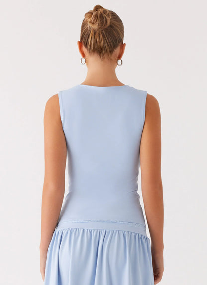 Dawn Drift Top - Blue
