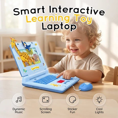 💻🌈 Interactive Simulation Toy Laptop – Learning Through Play Starts Here!