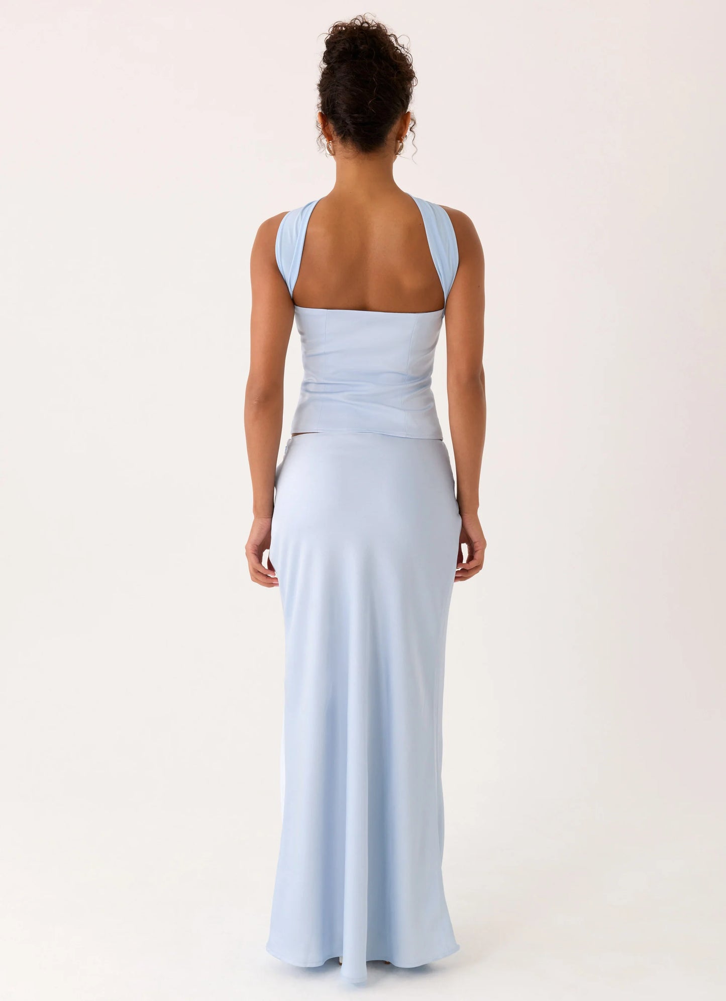 Bridgeta Maxi Skirt - Blue