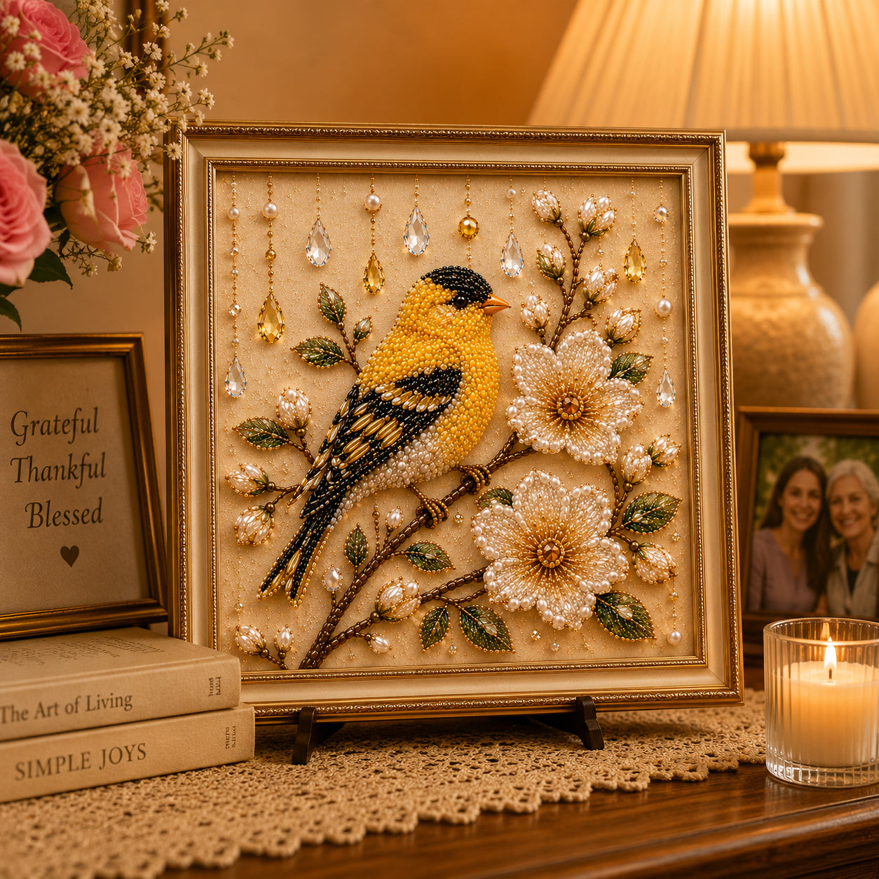🐦 Bird & Blossom Pearl Art DIY Kit Collection 🌸
