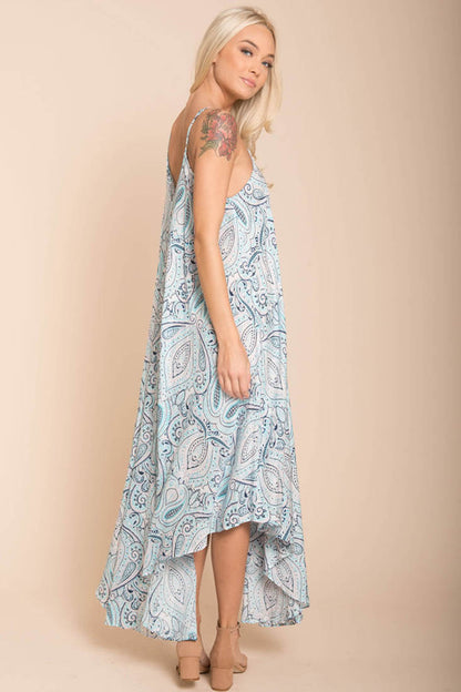 Elora Maxi Blue Maxi Dress