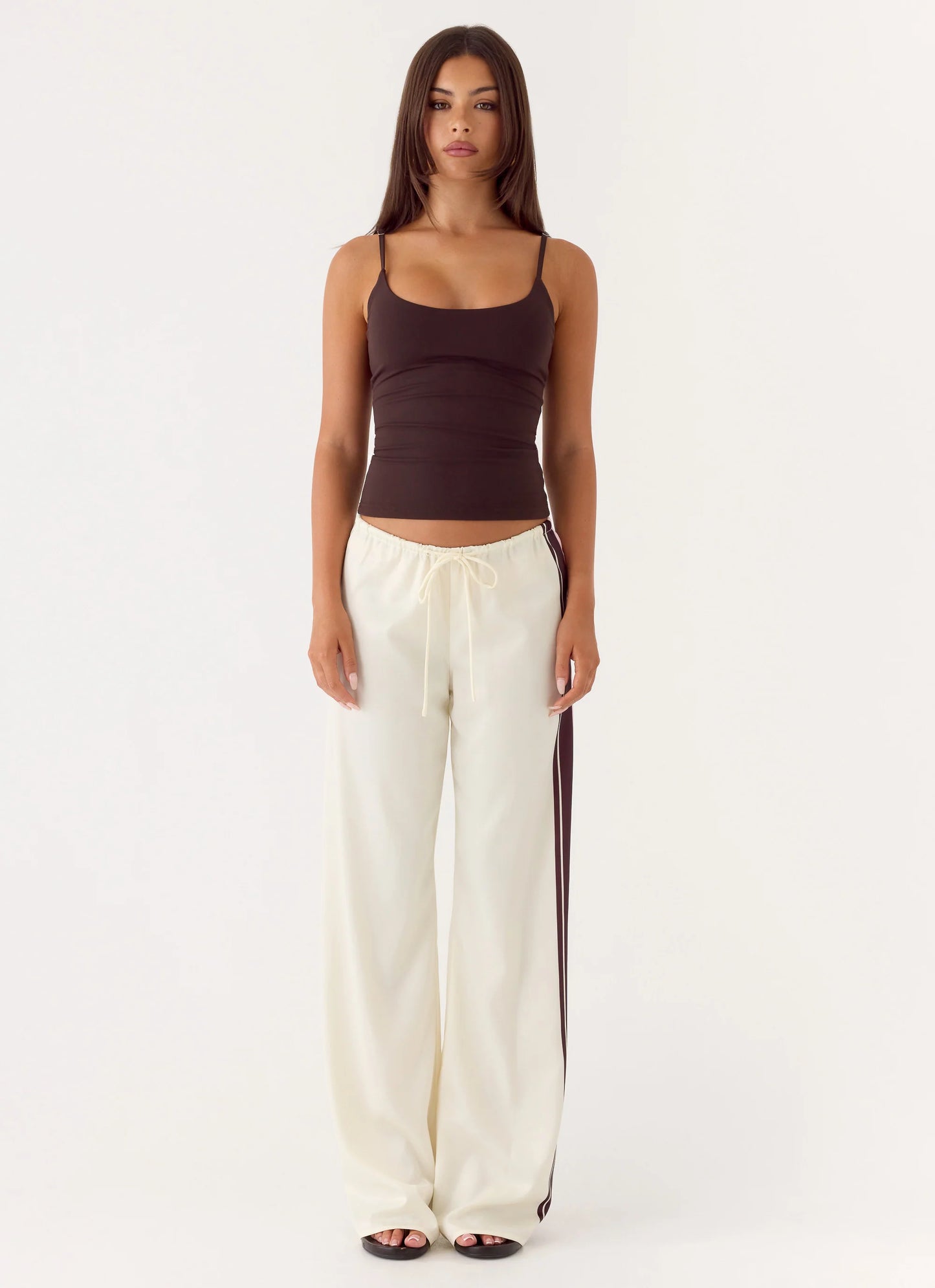 Deacon Low Rise Pants - Bloom Stripe
