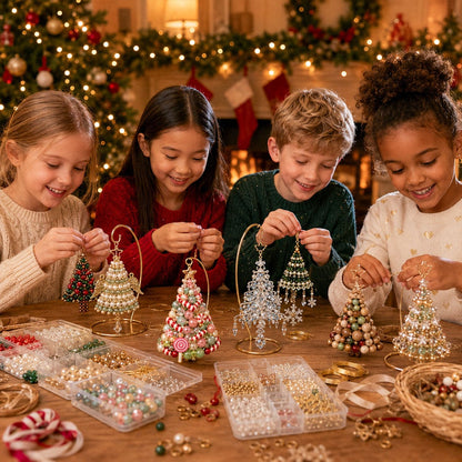 🌲DIY Christmas Tree Beaded Ornament Kit