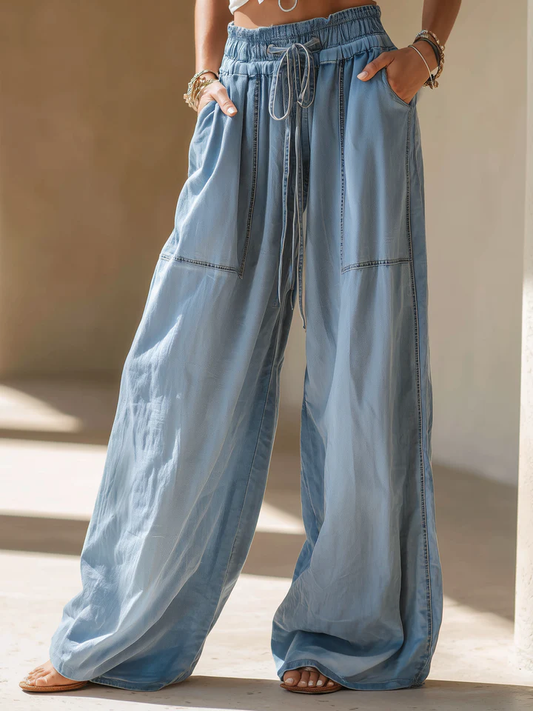 Cozy Breathable Loose-fitting Jeans