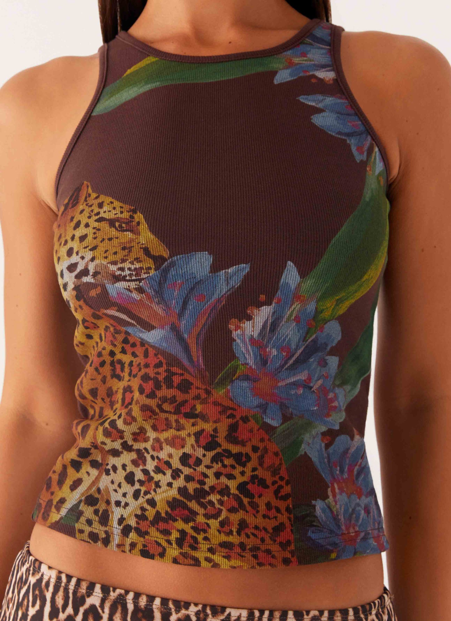 Safari Tank - Chocolate