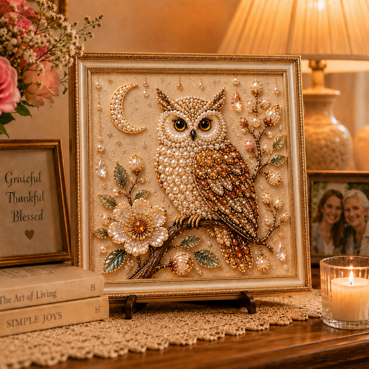 🌸 Luxury Bird Pearl Art DIY Kit