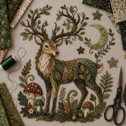 Legendary Creatures DIY Patchwork Art Kit