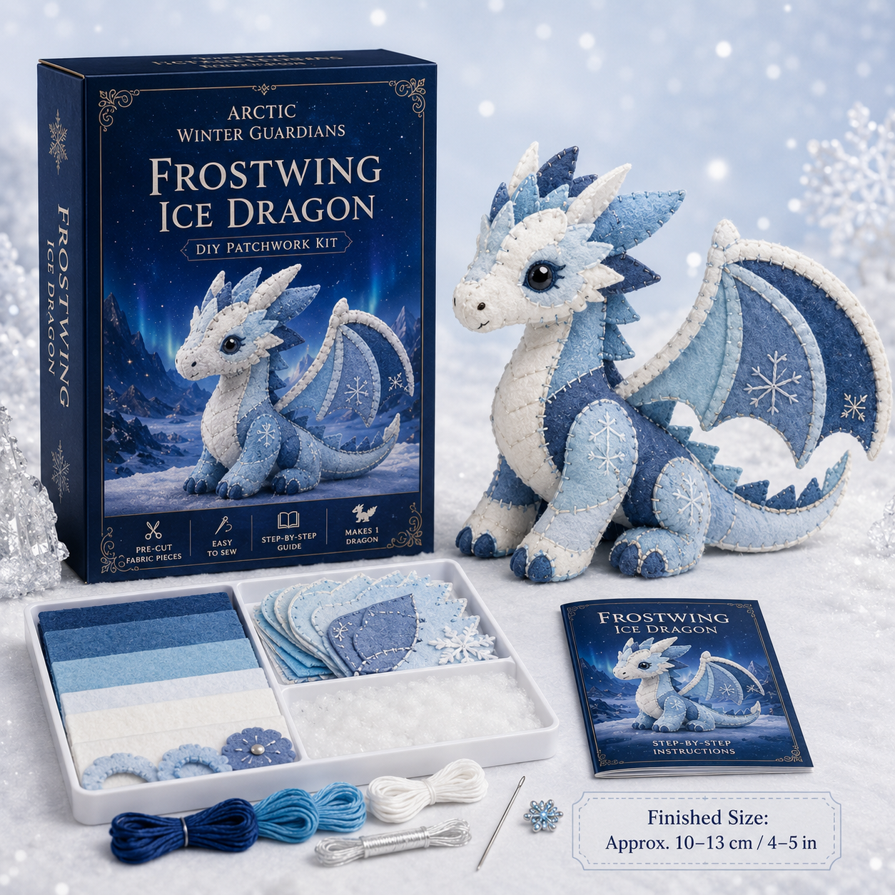 Arctic Winter Guardians DIY Patchwork Kit