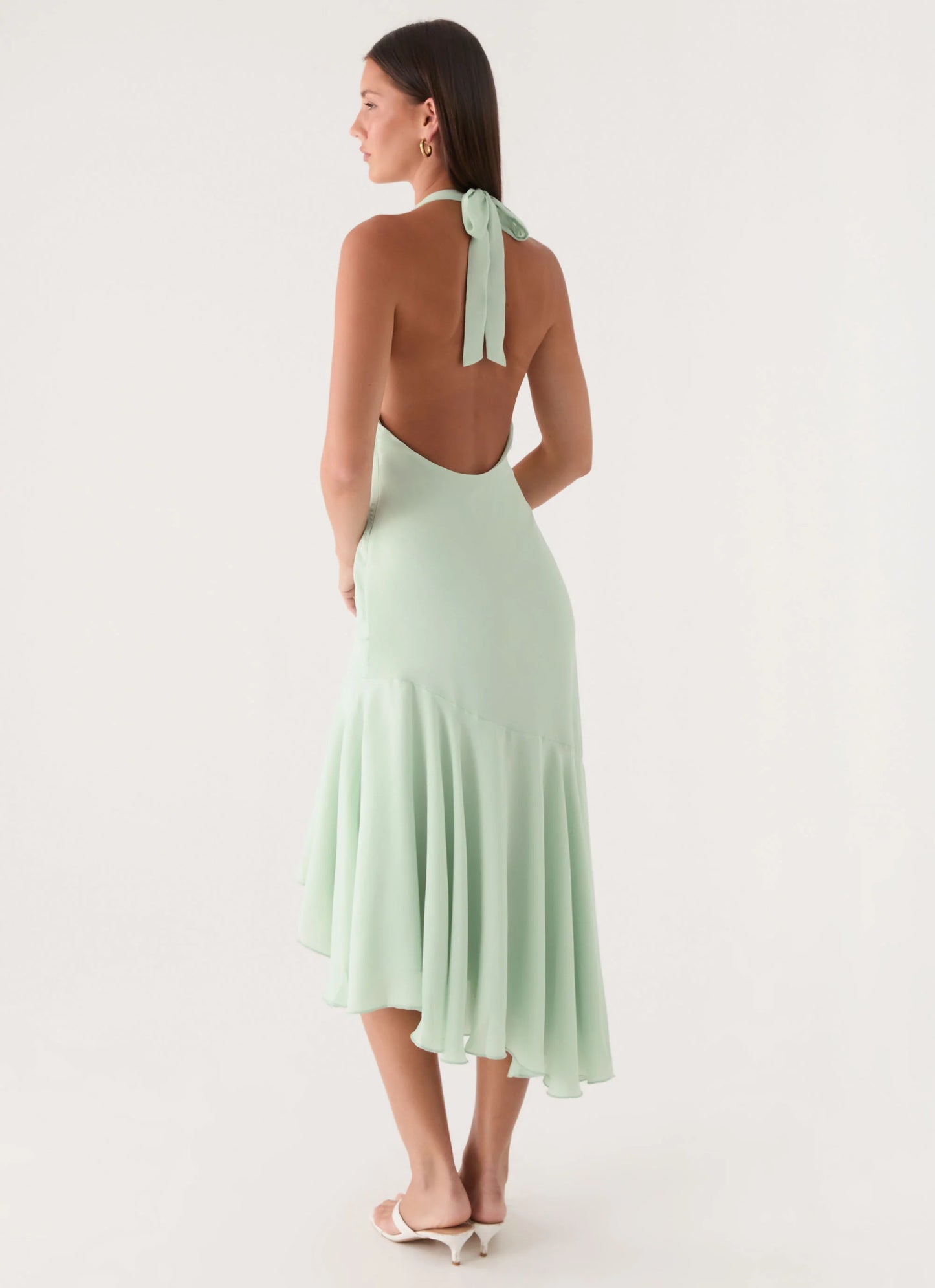 Darline Midi Dress - Pistachio