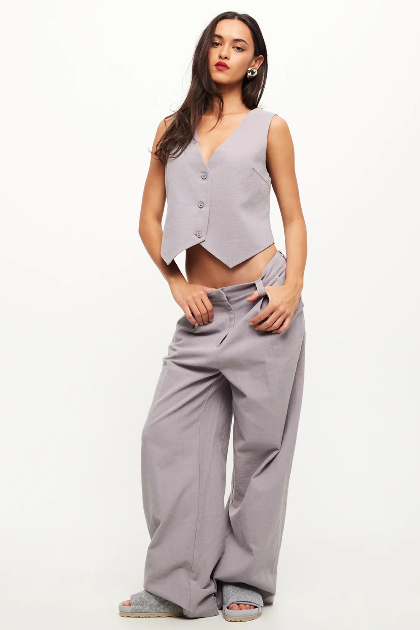 LIONESS Je Suis Pants Rhode