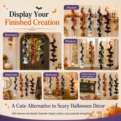 🎃Enchanted Halloween Crochet Spiral DIY Kit