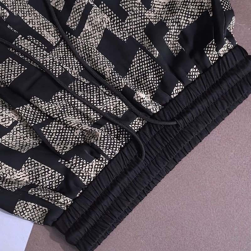 2025 New Style Ice Silk High Waist Casual Pants