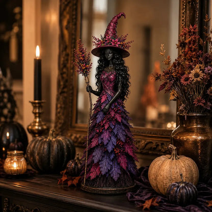 🔥LAST DAY 50% OFF - 🧙‍♀️Enchanted Autumn Witch Figurine(📦Buy 2 Free Shipping)