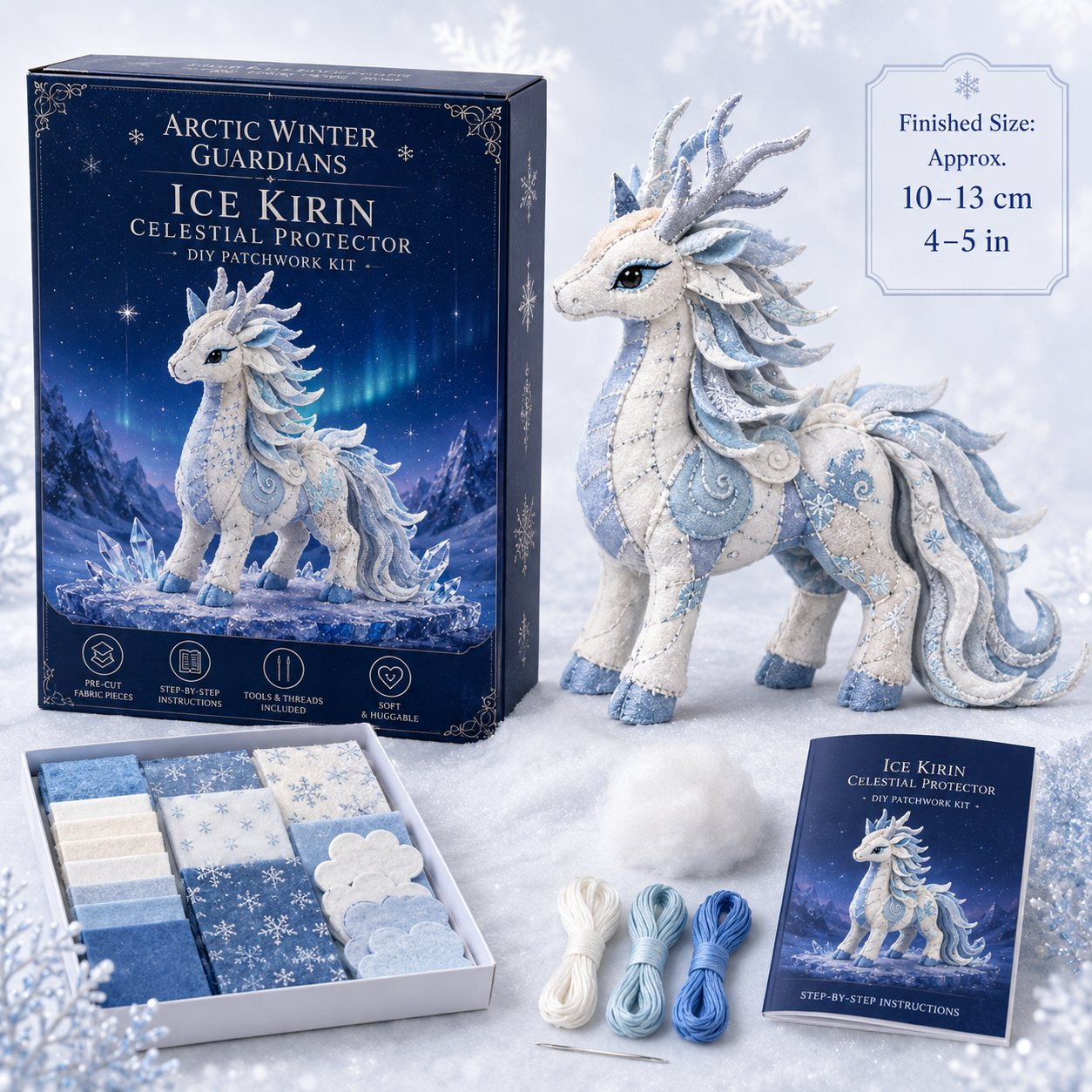Arctic Winter Guardians DIY Patchwork Kit