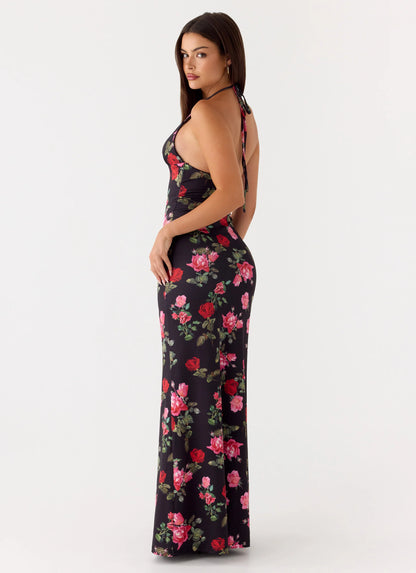 Lorrieanne Maxi Dress - Midnight Bloom
