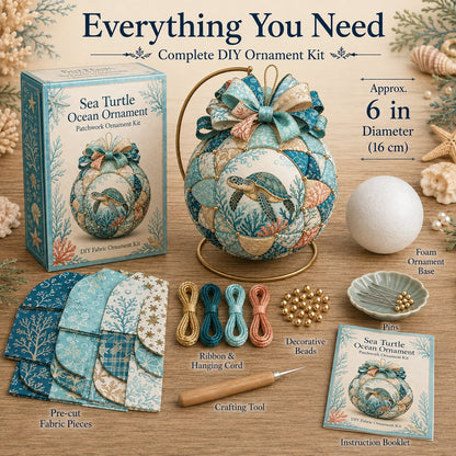 🌊Ocean Treasures Patchwork Ornament DIY Kit