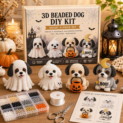 3D Halloween Dog DIY Art Set