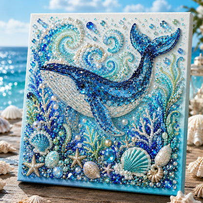 The Perfect Ocean Lover Gift Ocean Theme Pearl Art DIY Kit