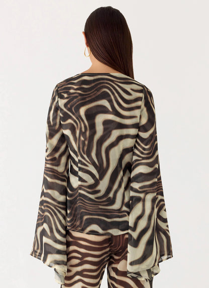 Chaty Top - Zebra