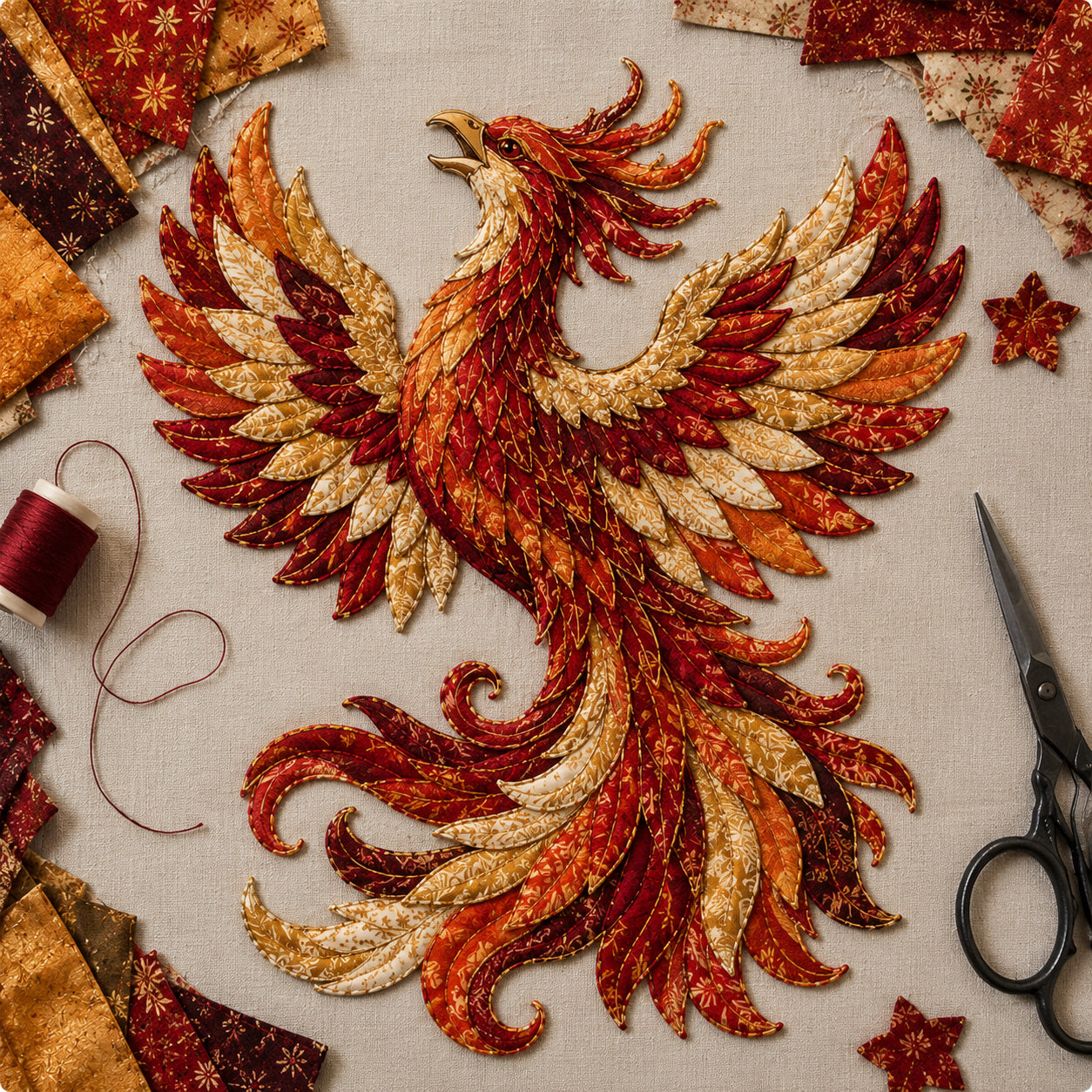 Legendary Creatures DIY Patchwork Art Kit