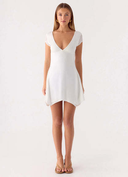 Zev Mini Dress - White