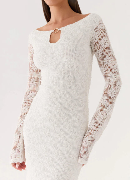Theresea Maxi Dress - White