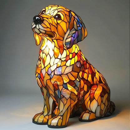 🔥Hot selling🐶magical colorful dog lamp art night lights