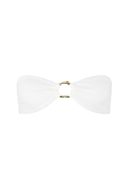 VDM The Label Bailey Bianco Reversible Bandeau