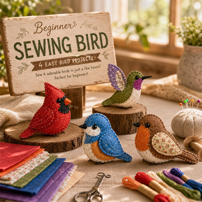 🎁A Handmade Gift from the Heart 🧵No Sewing Experience Needed