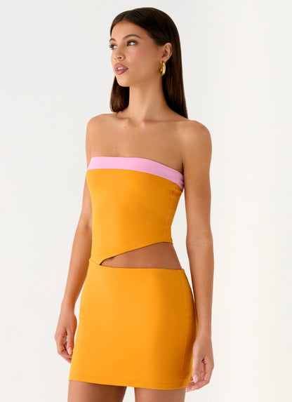 Ica Mini Dress - Orange