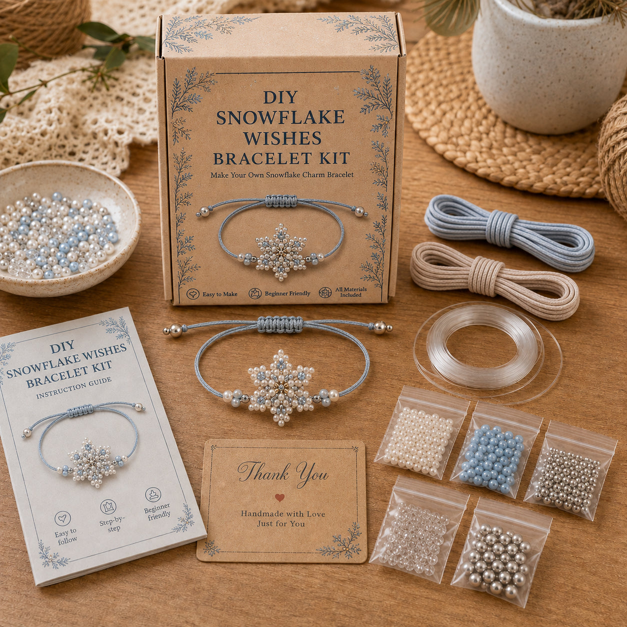 DIY Christmas Beaded Bracelet Collection™ – Handmade Holiday Bracelet Kits